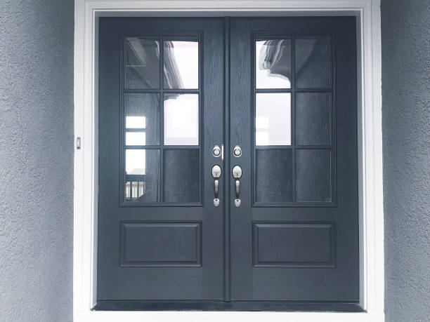 double front door